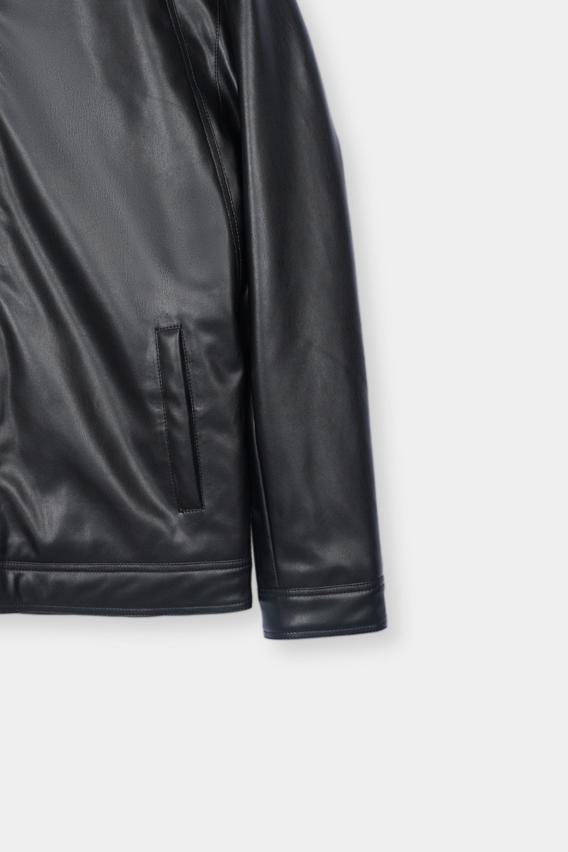 FUAX Leather Jacket Black